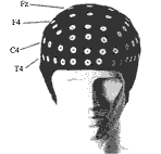 The comparison of the EEG charts that present the 